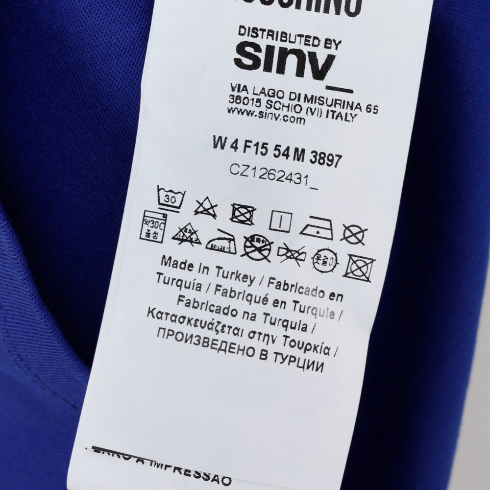 Love Moschino Blue Superhero Tee - Picture 8 of 9